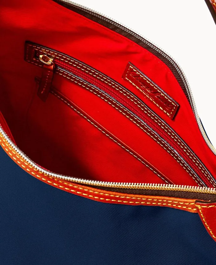 Dooney and Bourke Nylon Large Erica Navy WomenMen Shoulder Bags