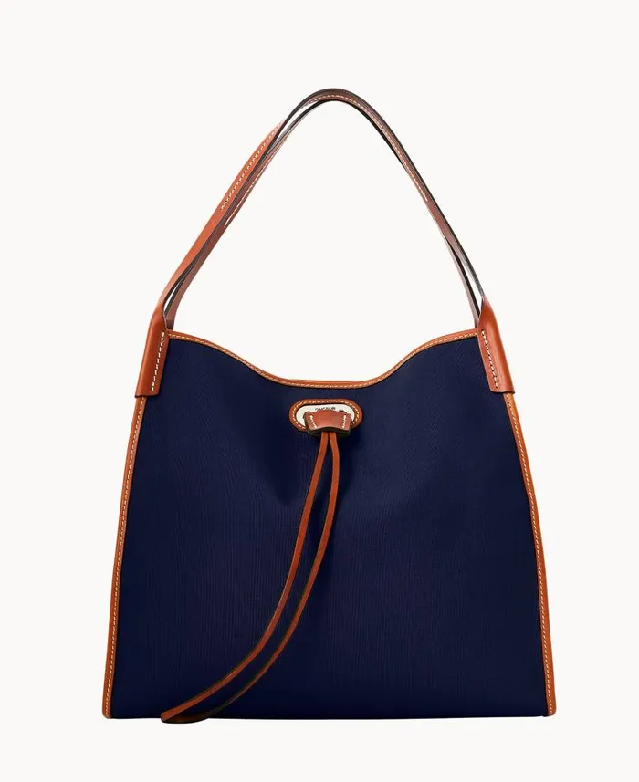 Dooney and Bourke Oncour Cabriolet Full Up Navy WomenMen Shoulder Bags