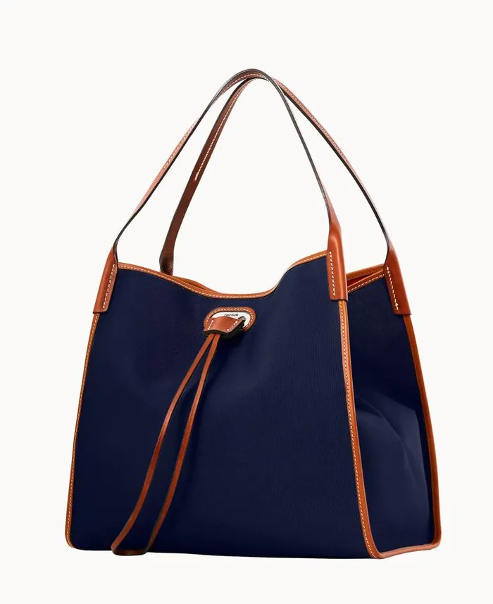 Dooney and Bourke Oncour Cabriolet Full Up Navy WomenMen Shoulder Bags