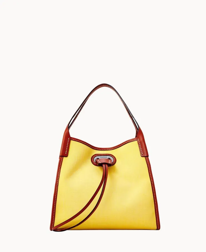Dooney and Bourke Oncour Cabriolet Mini Full Up Yellow WomenMen Mini Bags