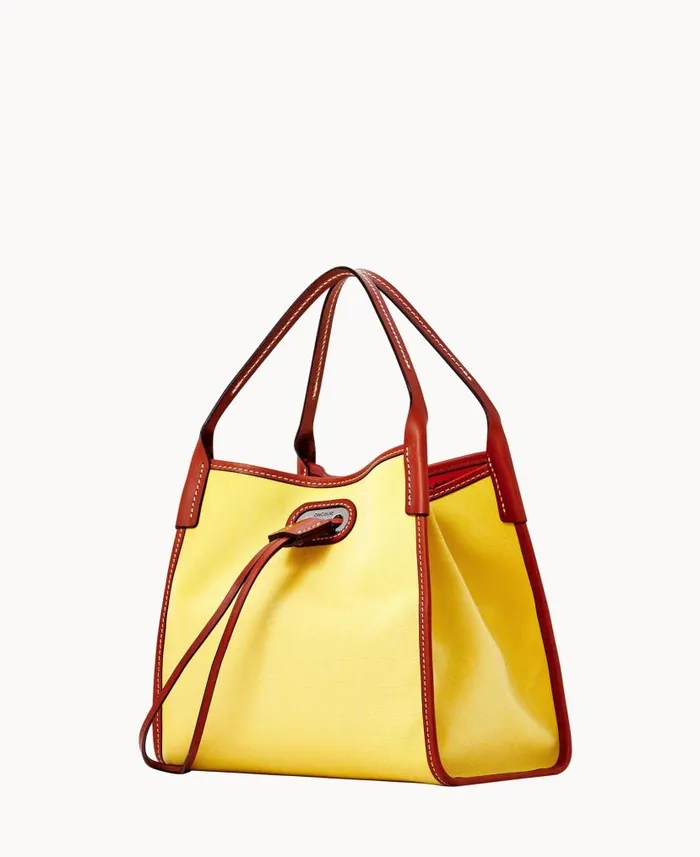 Dooney and Bourke Oncour Cabriolet Mini Full Up Yellow WomenMen Mini Bags