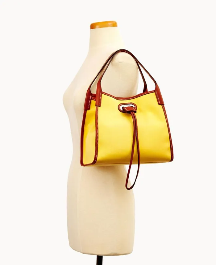 Dooney and Bourke Oncour Cabriolet Mini Full Up Yellow WomenMen Mini Bags