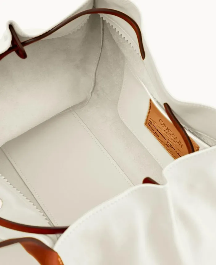 Dooney and Bourke Oncour Elba Full Up Two Pure White WomenMen Shoulder Bags