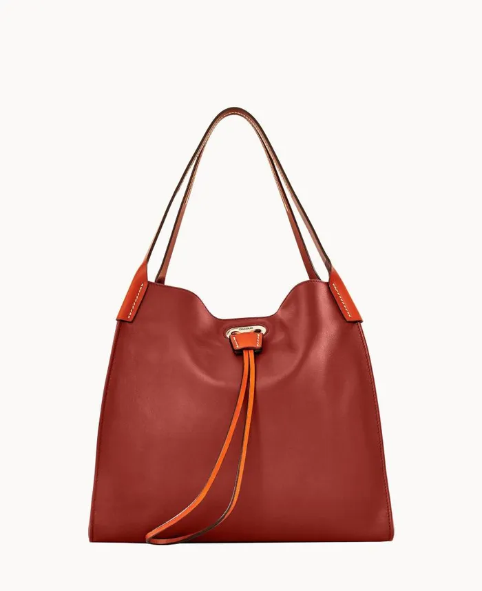 Dooney and Bourke Oncour Roux Polo Full Up Bordeaux WomenMen Shoulder Bags