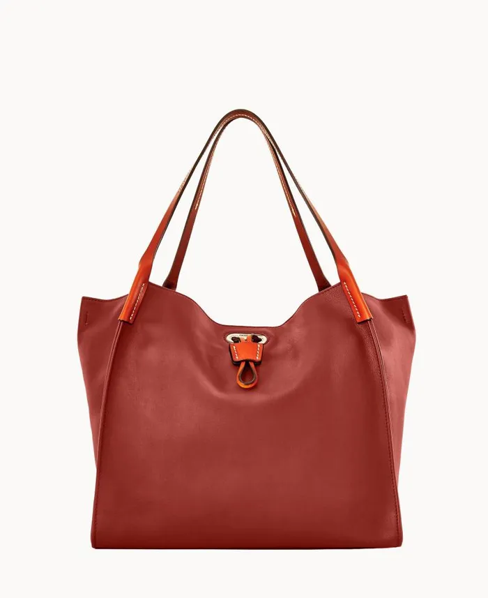 Dooney and Bourke Oncour Roux Polo Full Up Bordeaux WomenMen Shoulder Bags