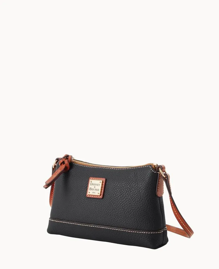 Dooney and Bourke Pebble Grain Izzy Bag Black WomenMen Shoulder Bags