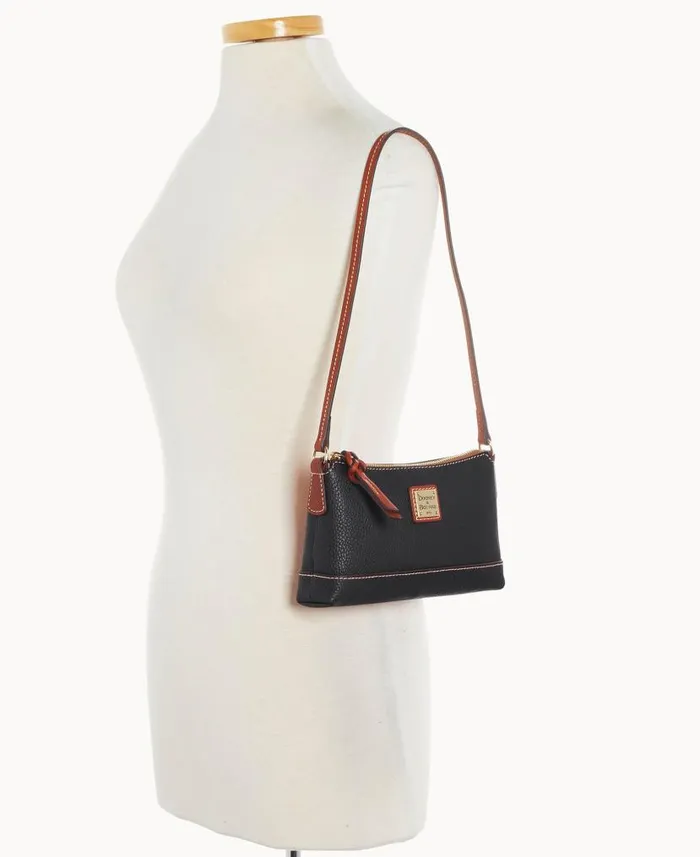 Dooney and Bourke Pebble Grain Izzy Bag Black WomenMen Shoulder Bags