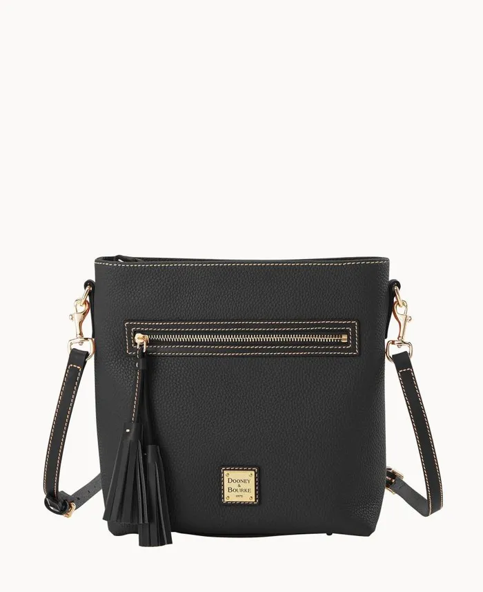 Dooney and Bourke Pebble Grain Lani Crossbody Black Black WomenMen Crossbodies Dooney and Bourke Pebble Grain Lani Crossbody Black Black WomenMen Crossbodies