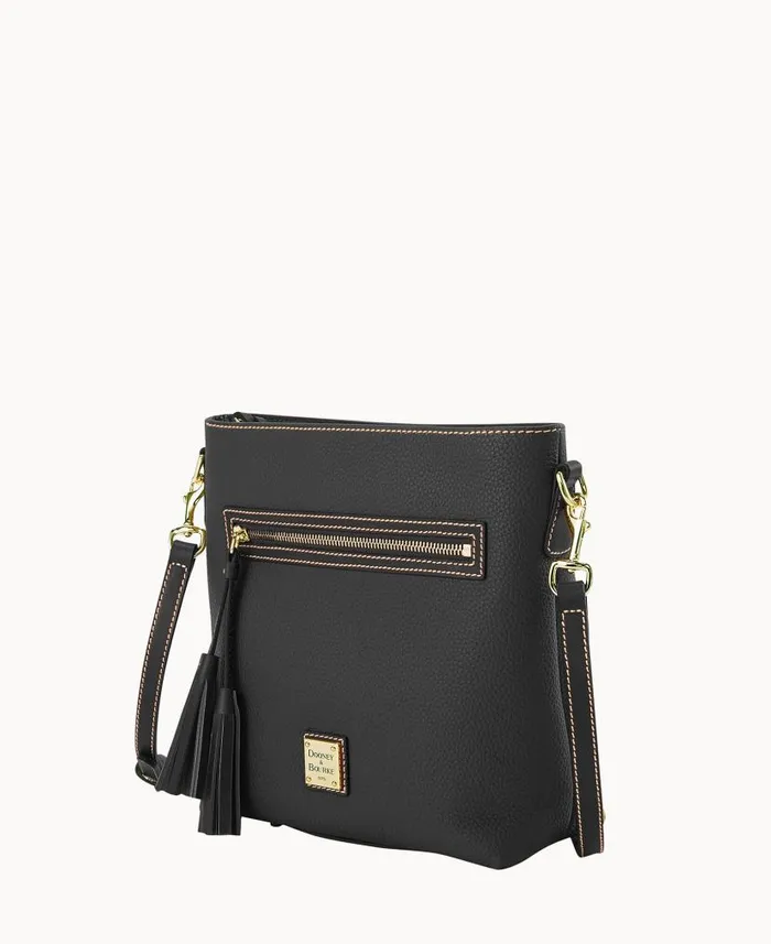 Dooney and Bourke Pebble Grain Lani Crossbody Black Black WomenMen Crossbodies Dooney and Bourke Pebble Grain Lani Crossbody Black Black WomenMen Crossbodies