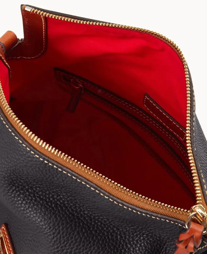 Dooney and Bourke Pebble Grain Stanwich Satchel Black WomenMen Satchels