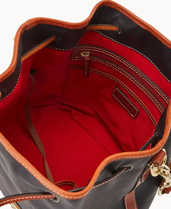 Dooney and Bourke Penrose Drawstring Black WomenMen Shoulder Bags