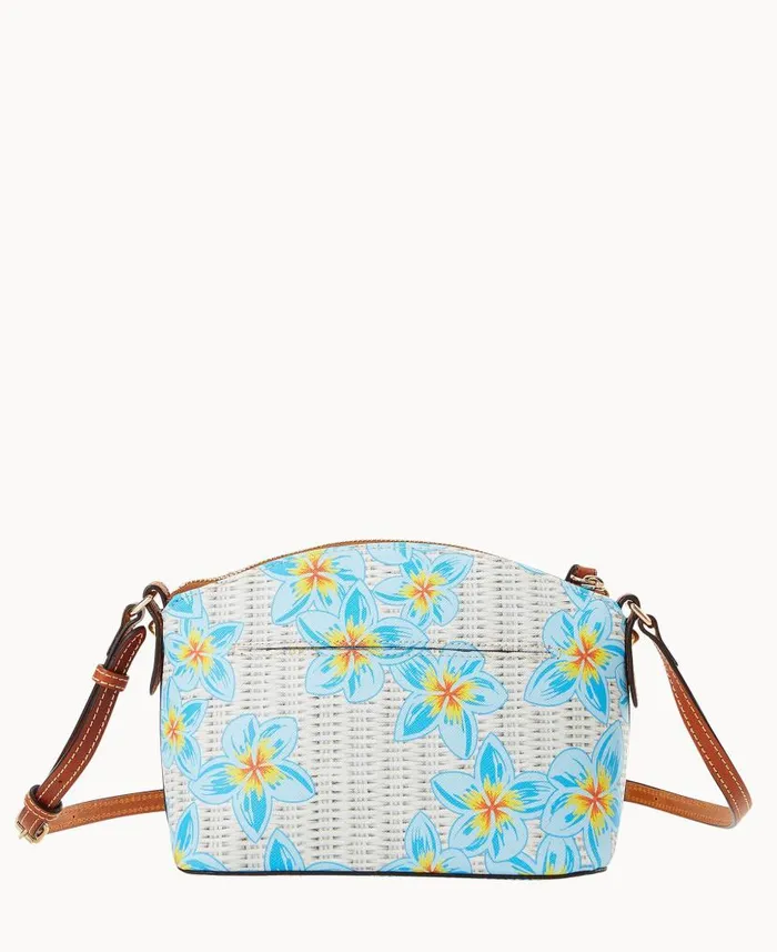 Dooney and Bourke Plumeria Suki Crossbody Sky Blue White WomenMen Crossbodies Dooney and Bourke Plumeria Suki Crossbody Sky Blue White WomenMen Crossbodies