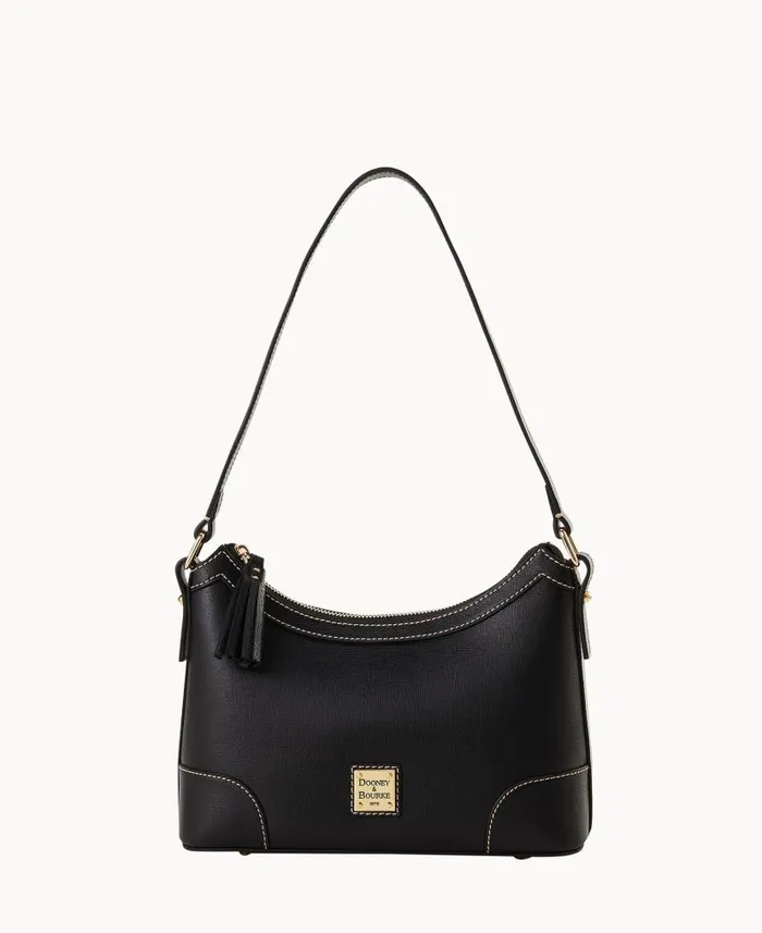 Dooney and Bourke Saffiano Shoulder Bag Black WomenMen Shoulder Bags
