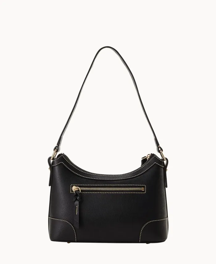 Dooney and Bourke Saffiano Shoulder Bag Black WomenMen Shoulder Bags