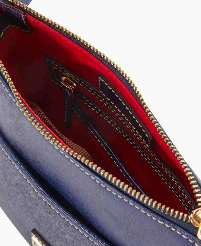 Dooney and Bourke Saffiano Small Everyday Crossbody Marine WomenMen Crossbodies Dooney and Bourke Saffiano Small Everyday Crossbody Marine WomenMen Crossbodies