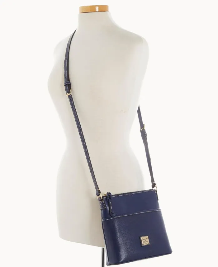 Dooney and Bourke Saffiano Small Everyday Crossbody Marine WomenMen Crossbodies Dooney and Bourke Saffiano Small Everyday Crossbody Marine WomenMen Crossbodies