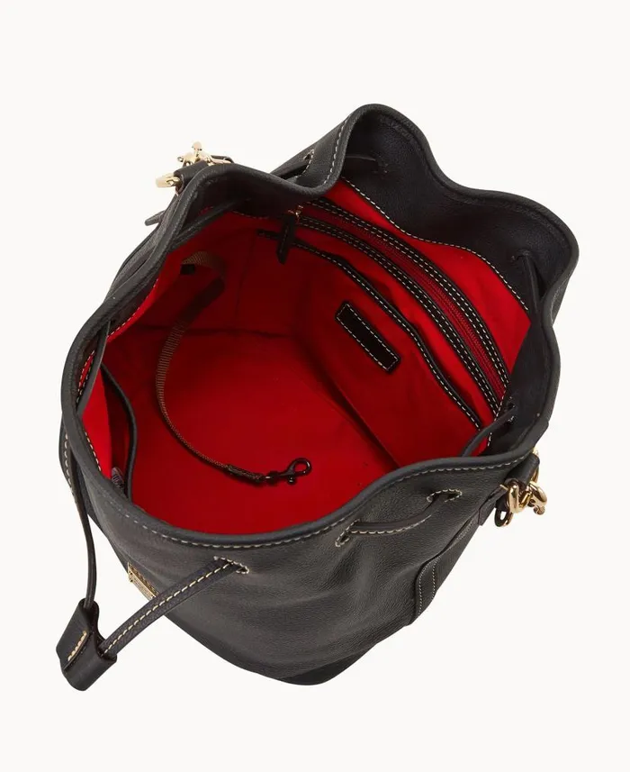 Dooney and Bourke Sorrento Drawstring Black WomenMen Shoulder Bags