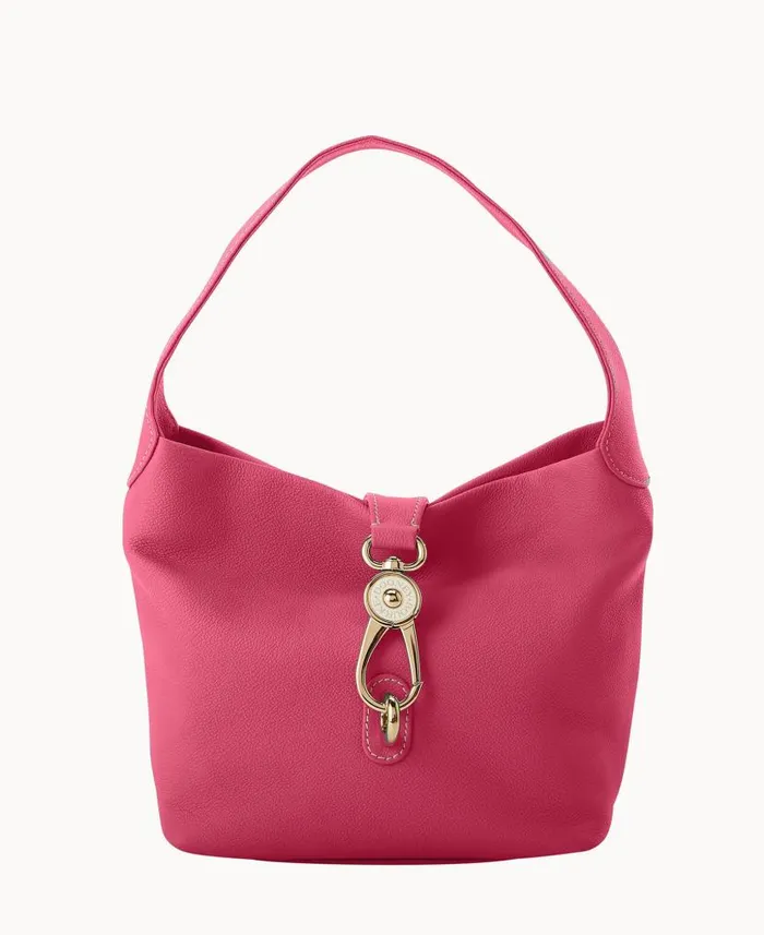 Dooney and Bourke Sorrento Logo Lock Shoulder Bag Fuchsia WomenMen Shoulder Bags Dooney and Bourke Sorrento Logo Lock Shoulder Bag Fuchsia WomenMen Shoulder Bags