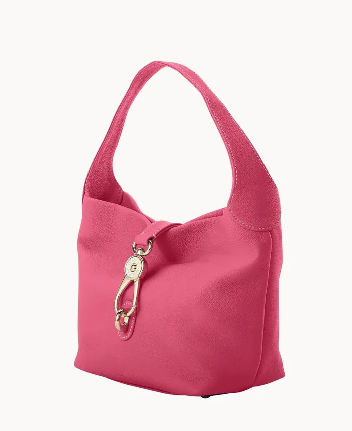Dooney and Bourke Sorrento Logo Lock Shoulder Bag Fuchsia WomenMen Shoulder Bags Dooney and Bourke Sorrento Logo Lock Shoulder Bag Fuchsia WomenMen Shoulder Bags