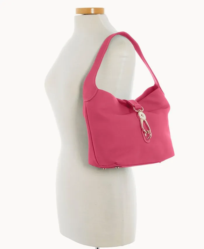 Dooney and Bourke Sorrento Logo Lock Shoulder Bag Fuchsia WomenMen Shoulder Bags Dooney and Bourke Sorrento Logo Lock Shoulder Bag Fuchsia WomenMen Shoulder Bags