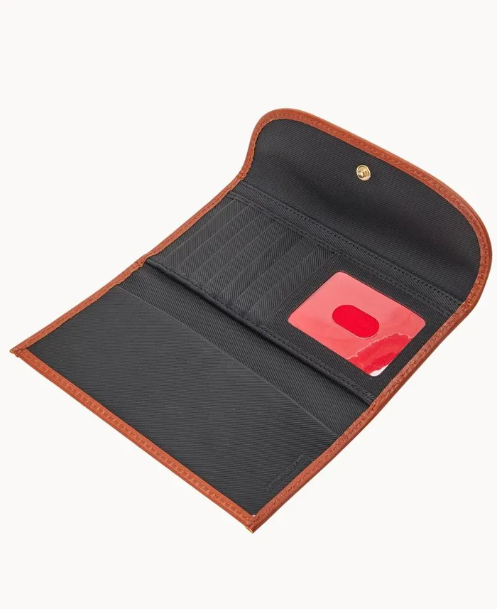 Dooney and Bourke Torino Continental Clutch Black WomenMen Wallets