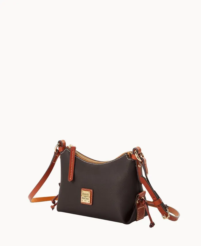 Dooney and Bourke Torino Crossbody 20 Brown WomenMen Crossbodies