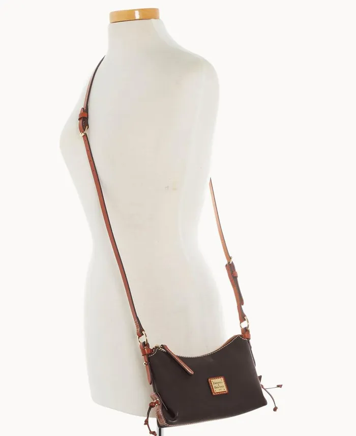 Dooney and Bourke Torino Crossbody 20 Brown WomenMen Crossbodies