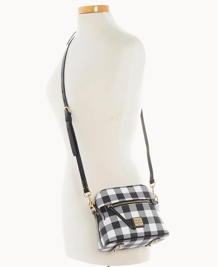Dooney and Bourke Tucker Domed Crossbody Black WomenMen Crossbodies