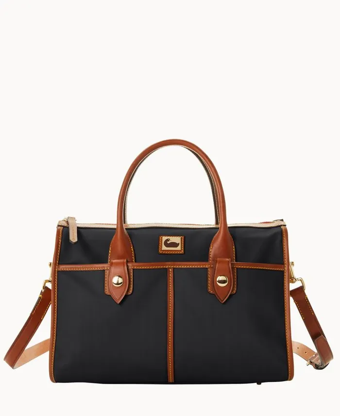 Dooney and Bourke Wayfarer Satchel Black WomenMen Shoulder Bags