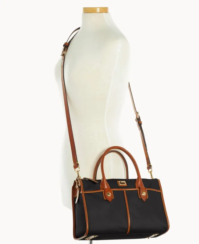 Dooney and Bourke Wayfarer Satchel Black WomenMen Shoulder Bags