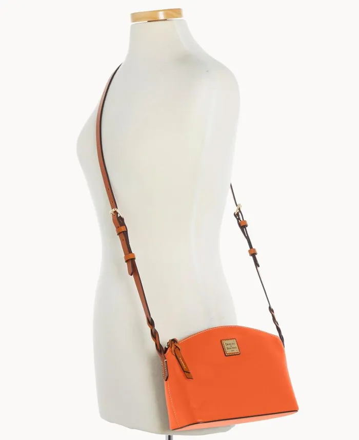 Dooney and Bourke Wexford Leather Penny Crossbody Coral WomenMen Crossbodies Dooney and Bourke Wexford Leather Penny Crossbody Coral WomenMen Crossbodies