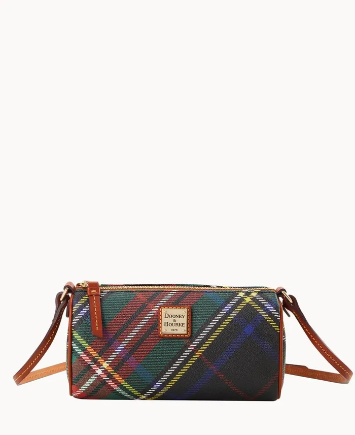 Dooney and Bourke Windsor Buffy Crossbody Charcoal WomenMen Crossbodies