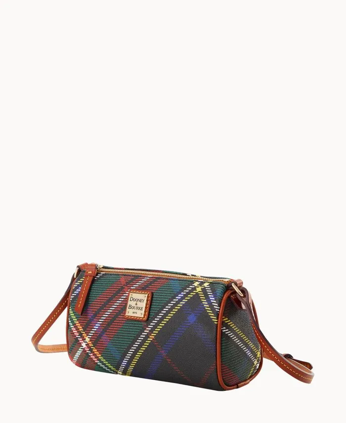 Dooney and Bourke Windsor Buffy Crossbody Charcoal WomenMen Crossbodies