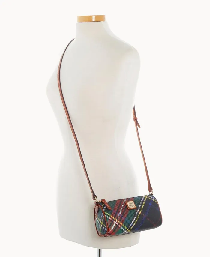 Dooney and Bourke Windsor Buffy Crossbody Charcoal WomenMen Crossbodies