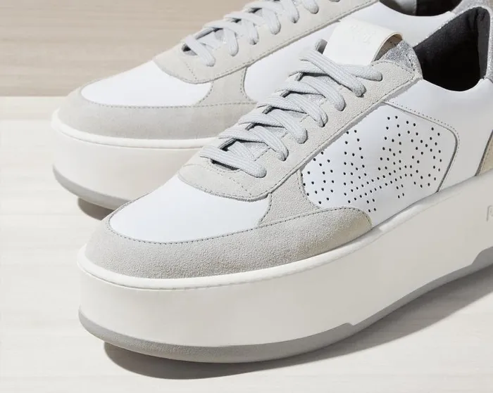 Empire WhiteSilver Women P448 Low Tops Empire WhiteSilver Women P448 Low Tops