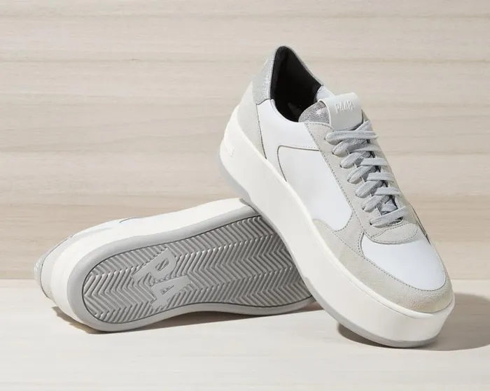 Empire WhiteSilver Women P448 Low Tops Empire WhiteSilver Women P448 Low Tops