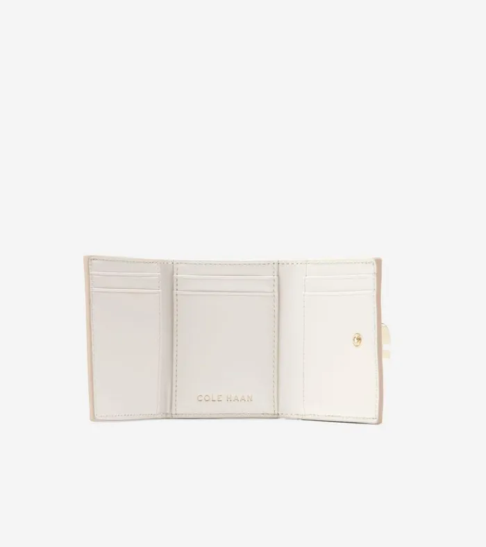Essential Compact Wallet Sand Dollarivory Women Cole Haan Wallets and Wristlets