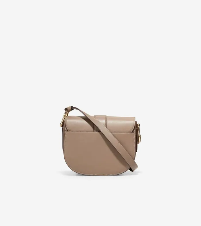 Essential Mini Saddle Bag Irish Coffee Women Cole Haan Crossbody Bags