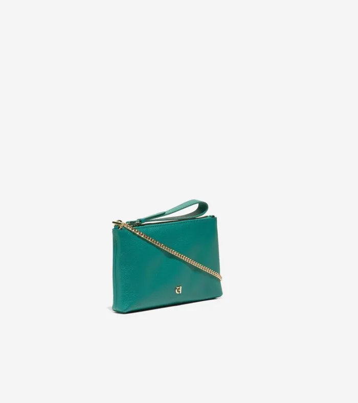 Essential Pouch Green Women Cole Haan Wallets and Wristlets