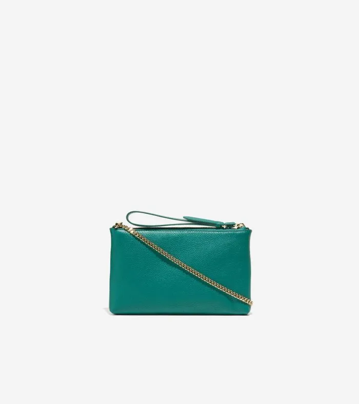 Essential Pouch Green Women Cole Haan Wallets and Wristlets