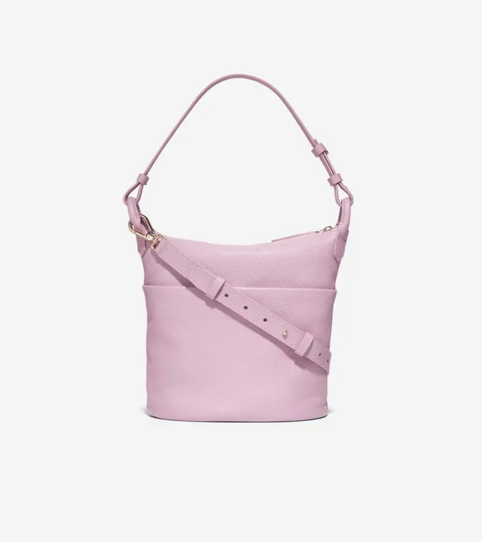 Essential Soft Bucket Bag Mauve Women Cole Haan Shoulder Bags