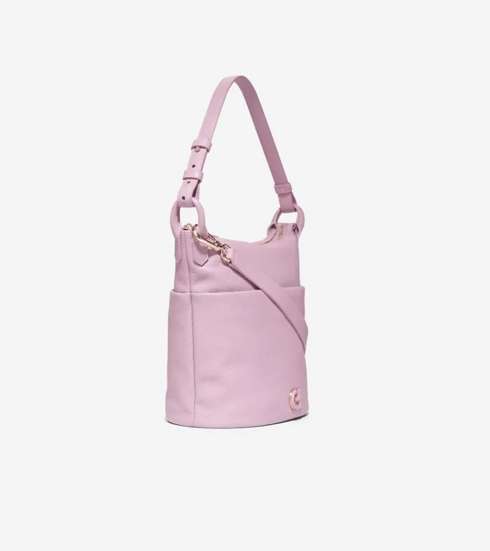 Essential Soft Bucket Bag Mauve Women Cole Haan Shoulder Bags