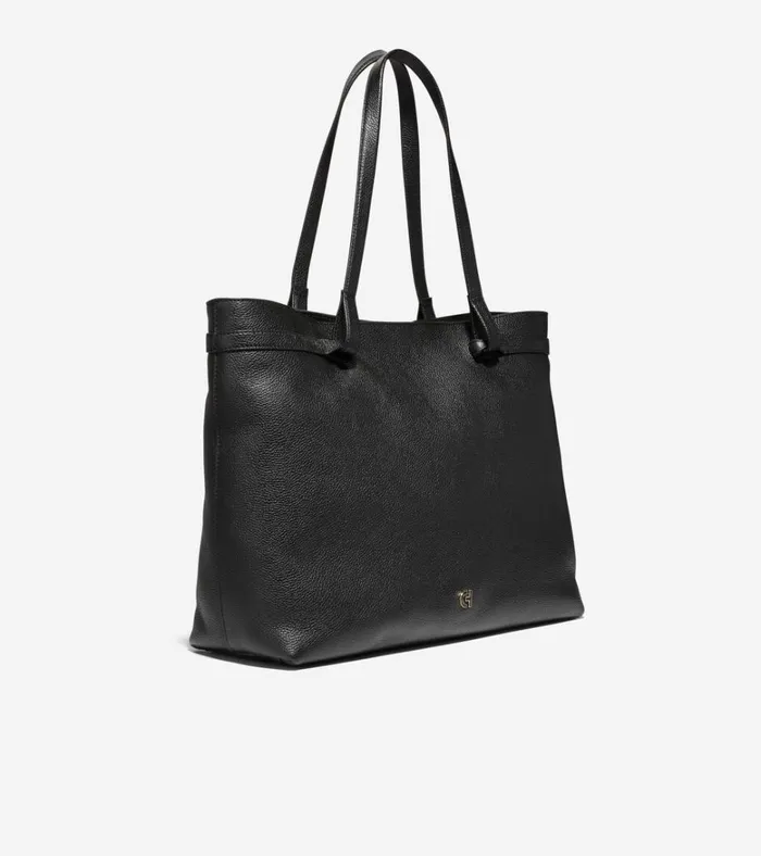Essential Soft Tote Bag Black Women Cole Haan Tote Bags