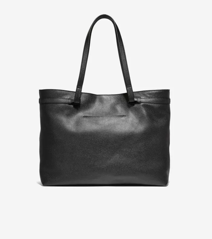 Essential Soft Tote Bag Black Women Cole Haan Tote Bags