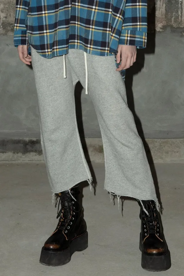 FIELD SWEATPANT 8211 HEATHER GREY Women R13 Pants and Shorts