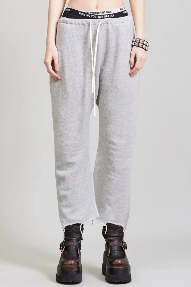FIELD SWEATPANT 8211 HEATHER GREY Women R13 Pants and Shorts FIELD SWEATPANT 8211 HEATHER GREY Women R13 Pants and Shorts