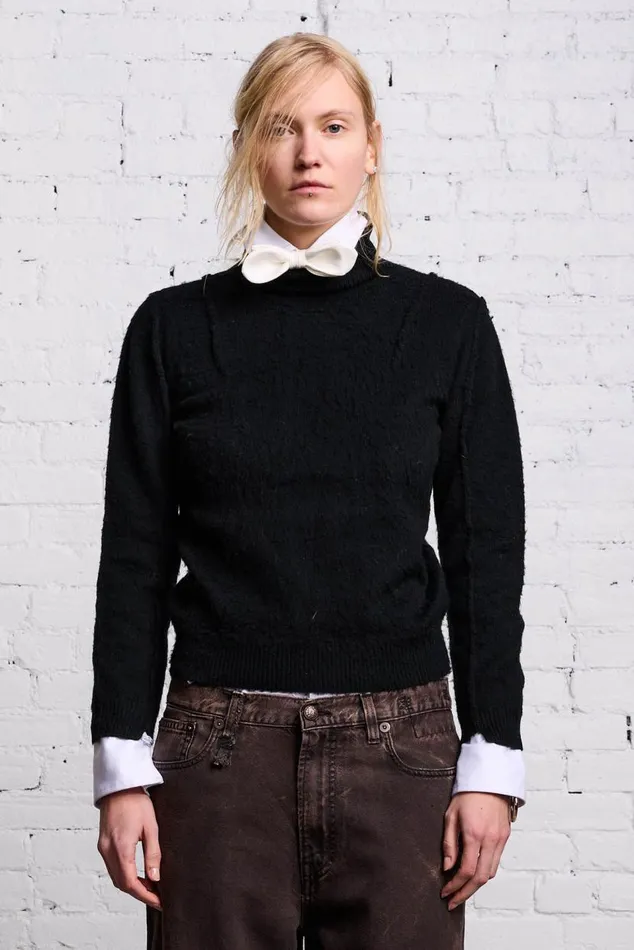 FLAT SLEEVE TURTLENECK SWEATER 8211 BLACK Women R13 Sweaters