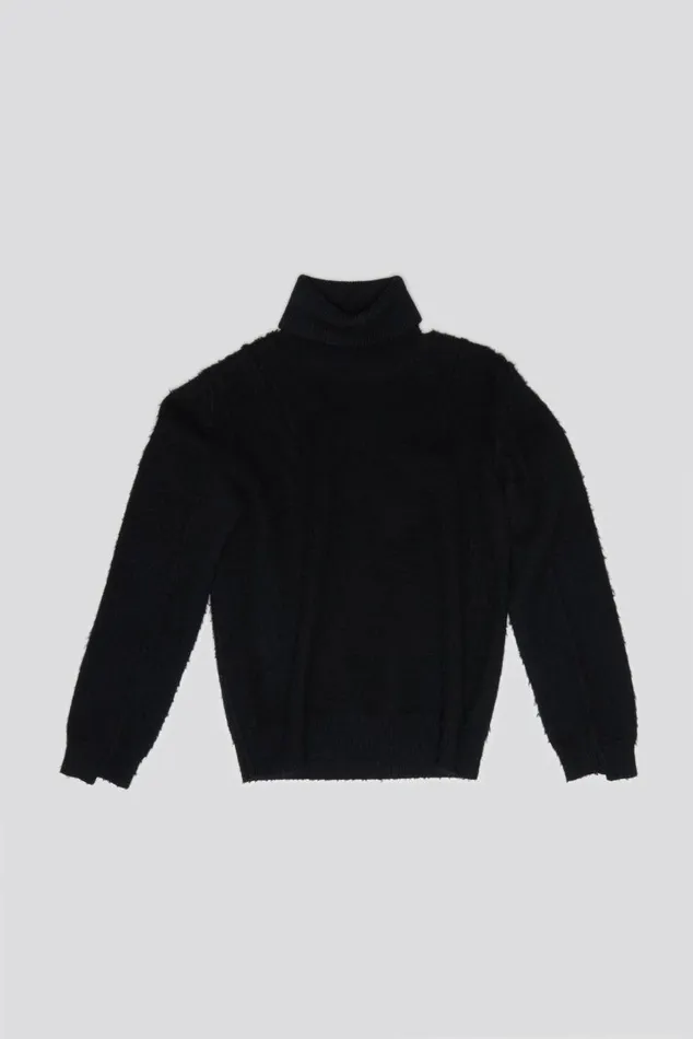 FLAT SLEEVE TURTLENECK SWEATER 8211 BLACK Women R13 Sweaters