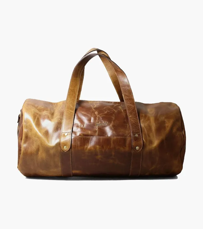 Florsheim Bags Caruso Leather Travel Bag Brown 8211 Men