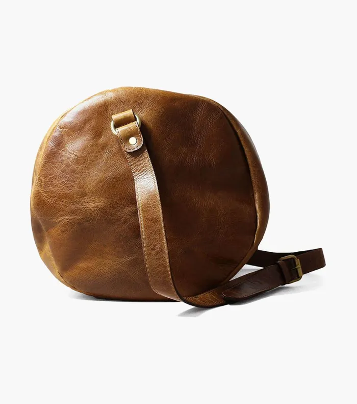 Florsheim Bags Caruso Leather Travel Bag Brown 8211 Men